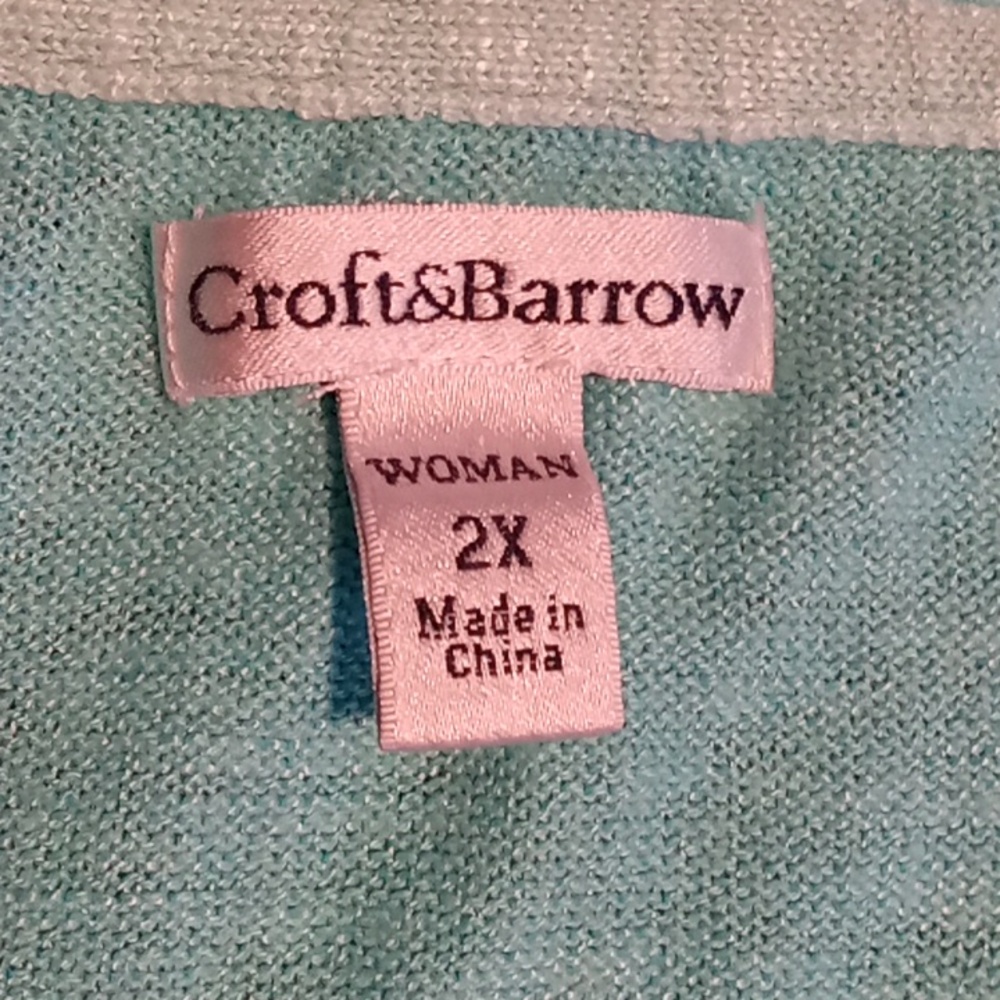 Teal Button-Up Cardigan - Picture 2 of 5